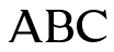 abc